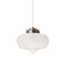 Besa Lighting Mira Cord Pendant, Smoke, Satin Nickel Finish, 1x60W Incandescent 1JT-MIRAFR-SN - alternate 1